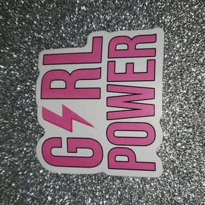 FEMINIST Waterproof Sticker Girl Power